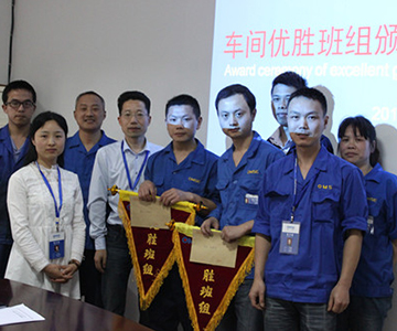 推行6SRQA月考评制度，乐动网官网_乐动(中国)车间管理水平再上新台阶